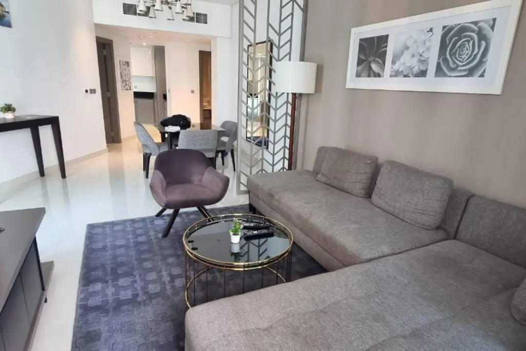 Beautiful 1 Bed Hotel Apartment Damac Prive Dubai 0*,
